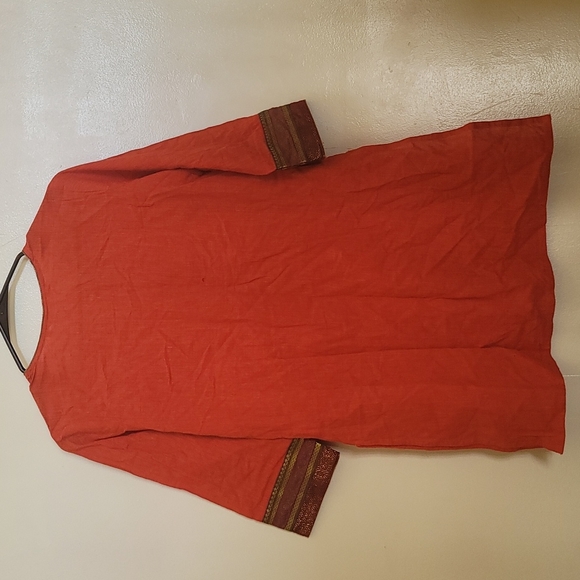 HIPPIE TUNIC DRESS (SHINES!) - Picture 6 of 7